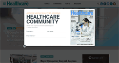 Desktop Screenshot of healthcareglobal.com